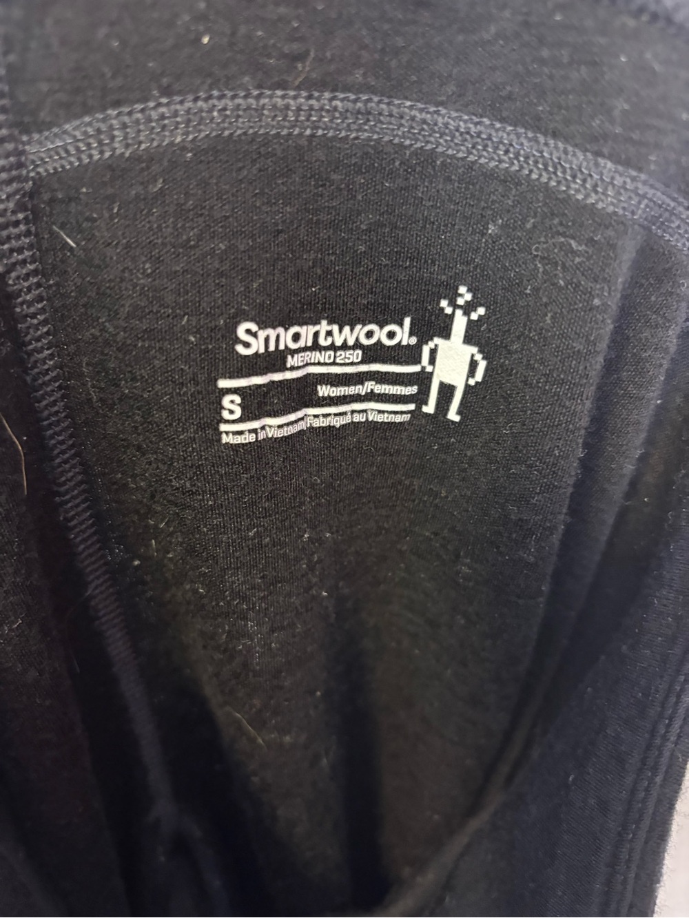 Smartwool Women’s Black 100% Merino 250 Wool Leggings Small - Picture 8 of 9